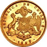 Obverse 2 Pesos 1857