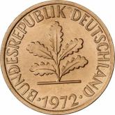 Reverse 2 Pfennig 1972 D