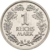 Reverse 1 Reichsmark 1926 E