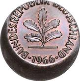 Reverse 2 Pfennig 1950-1969