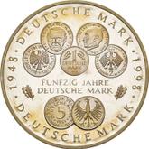Obverse 10 Mark 1998 G German mark