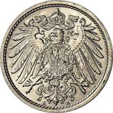 Reverse 10 Pfennig 1892 A