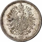 Reverse 50 Pfennig 1876 B