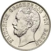 Obverse 1/2 Gulden 1869