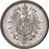 Reverse 50 Pfennig 1875 B