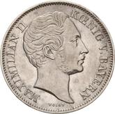 Obverse 1/2 Gulden 1857
