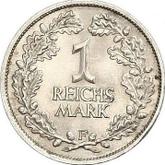 Reverse 1 Reichsmark 1927 F