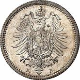 Reverse 20 Pfennig 1874 B