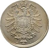 Reverse 2 Pfennig 1873-1877