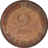 Obverse 2 Pfennig 1975 F