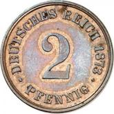 Obverse 2 Pfennig 1873 B