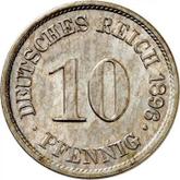 Obverse 10 Pfennig 1896 A