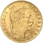 Obverse 5 Francs 1868 BB