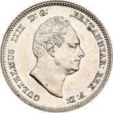 Obverse Fourpence (Groat) 1836