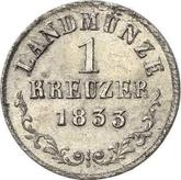 Reverse Kreuzer 1833 L
