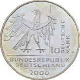 Reverse 10 Mark 2000 G German Unity Day