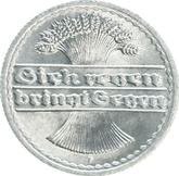 Reverse 50 Pfennig 1920 F