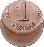 Obverse 1 Pfennig 1873-1889