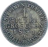 Reverse Silber Groschen 1831 A