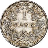 Obverse 1 Mark 1874 H