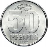 Obverse 50 Pfennig 1972 A