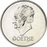 Reverse 3 Reichsmark 1932 J Goethe