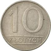 Reverse 10 Zlotych 1986 MW