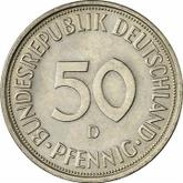 Obverse 50 Pfennig 1974 D