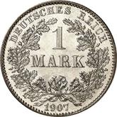 Obverse 1 Mark 1907 G