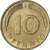 Obverse 10 Pfennig 1979 D