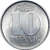Obverse 10 Pfennig 1972 A