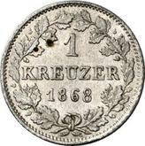 Reverse Kreuzer 1868