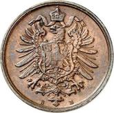 Reverse 2 Pfennig 1874 B