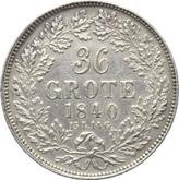 Reverse 36 Grote 1840