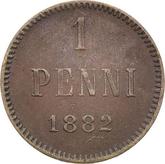 Reverse 1 Penni 1882