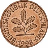 Reverse 2 Pfennig 1998 D
