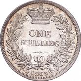 Reverse 1 Shilling 1835 WW