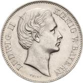 Obverse 1/2 Gulden 1867