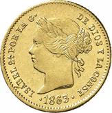 Obverse 2 Pesos 1863