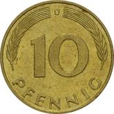 Obverse 10 Pfennig 1992 D