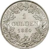 Reverse Gulden 1864