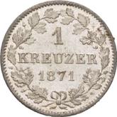 Reverse Kreuzer 1871
