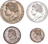 Obverse Coin set 1828 Maundy