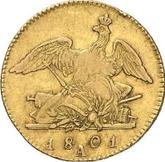Reverse Frederick D'or 1801 A