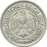 Obverse 50 Reichspfennig 1937 A