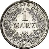 Obverse 1 Mark 1894 G