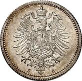 Reverse 20 Pfennig 1875 B