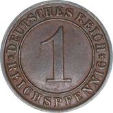 Obverse 1 Reichspfennig 1934 A