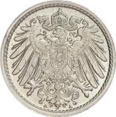 Reverse 5 Pfennig 1894 A