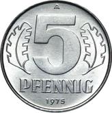 Obverse 5 Pfennig 1975 A